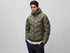 Benetton Military Green Men Regular Fit Padded Down Jacket SKU: 25VFUN07J_1Z9 Image 01