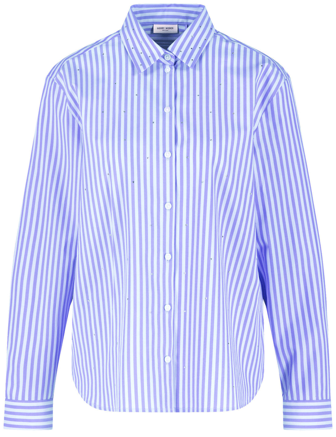 Classic Striped Button Down Shirt_260026 66418_8086_01