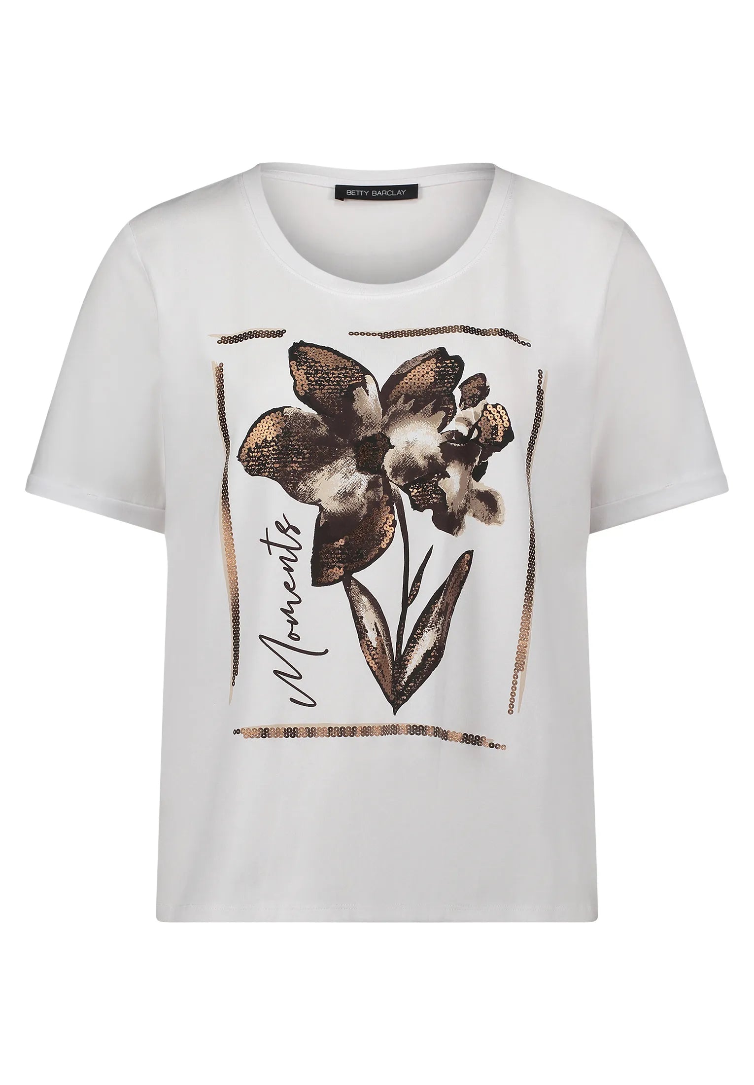 Betty Barclay_Patch White/Black_Shirt Short 1/2 Sleeve_2603-1092_1990_04