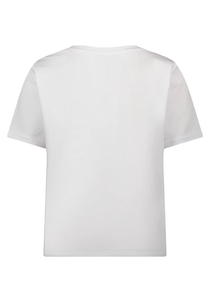 Betty Barclay_Patch White/Black_Shirt Short 1/2 Sleeve_2603-1092_1990_05