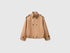Benetton Camel Women Short Double-Breasted Jacket SKU: 26W4DN0AI_34A Image 01