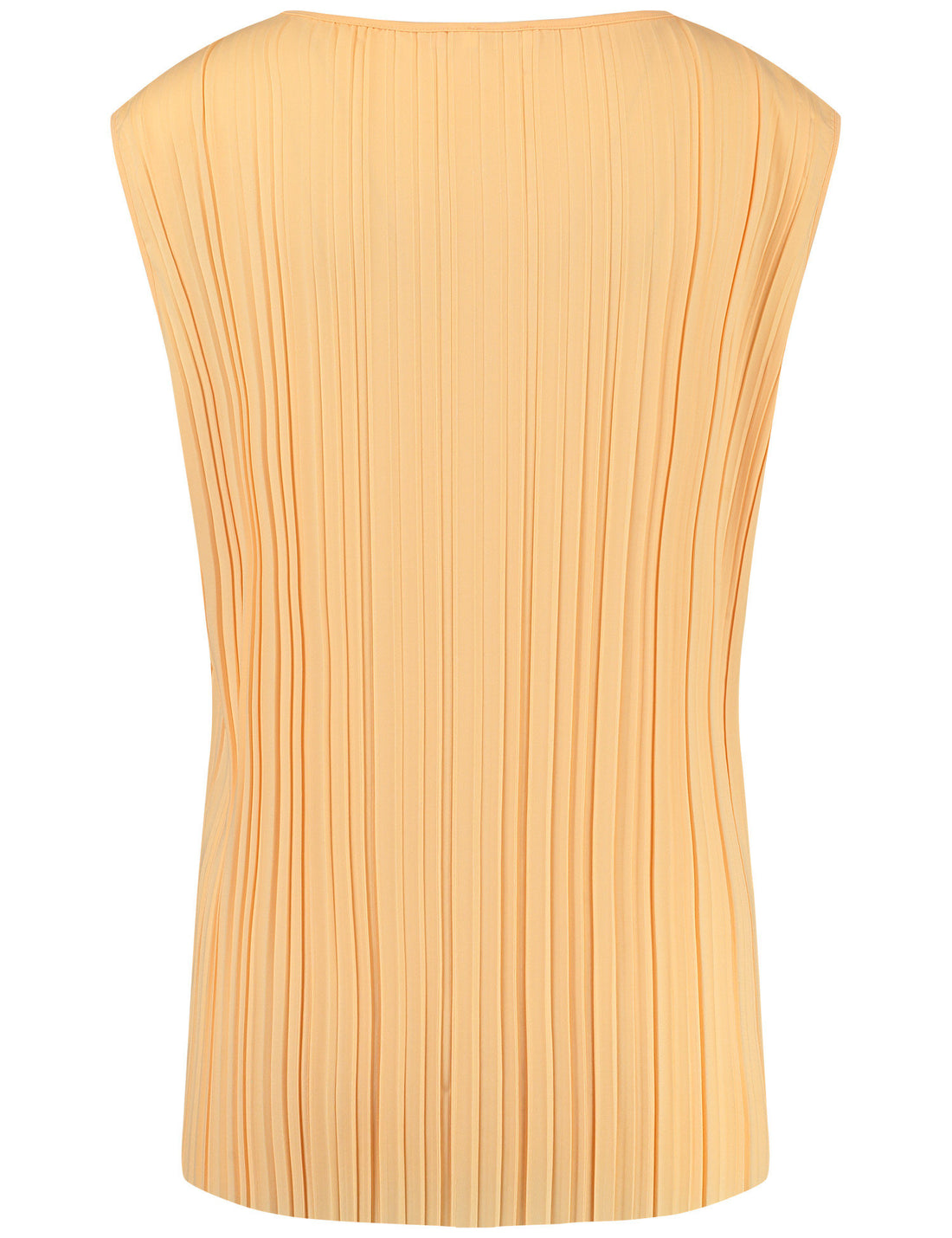 Sleeveless Pleated Blouse With Stretch For Comfort_270145-44084_60315_02