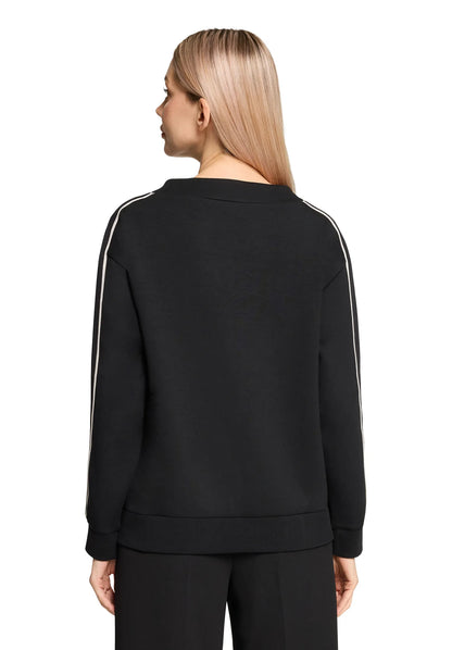 Betty Barclay Black Women Sweatshirt 1/1 Sleeve SKU: 2721-1499_9045 Image 03