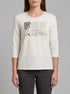 Betty Barclay Patch Cream/Nature Women Basic T-Shirt 3/4 Sleeve SKU: 2724-1092_1916 Image 00