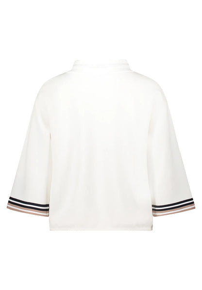 Betty Barclay Offwhite Women Sweatshirt 3/4 Sleeve SKU: 2731-1499_1014 Image 07