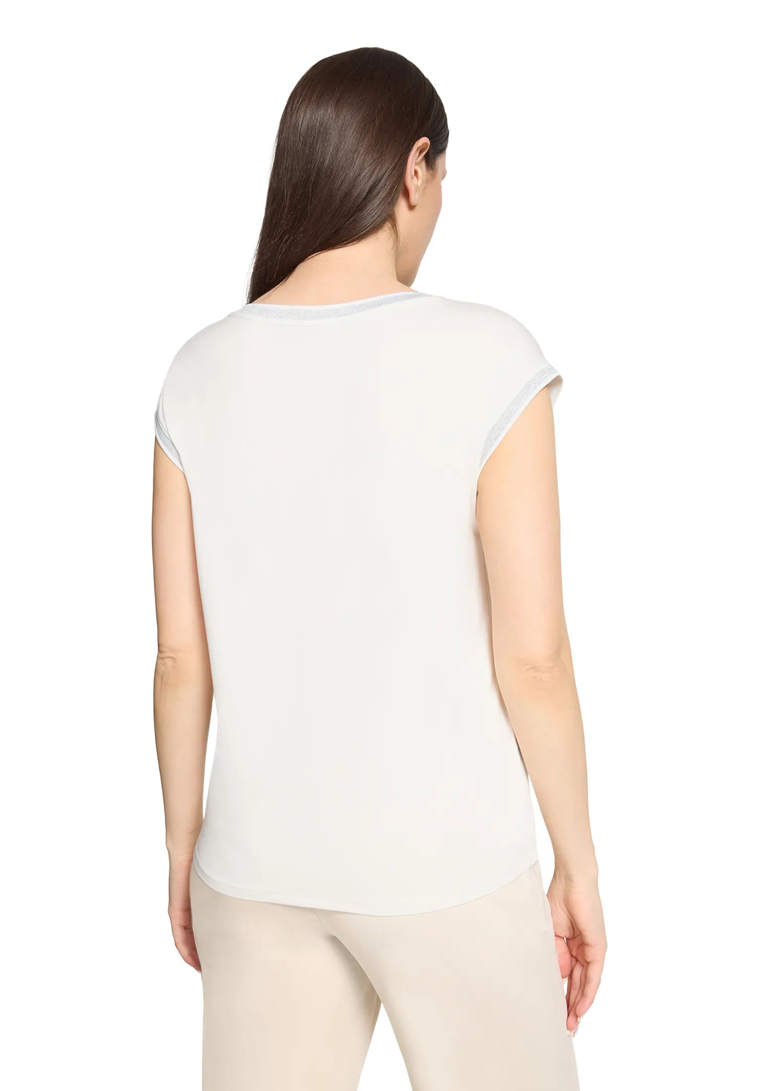 Betty Barclay Patch Cream/Green Women Shirt Short 1/2 Sleeve SKU: 2770-2063_1951 Image 03