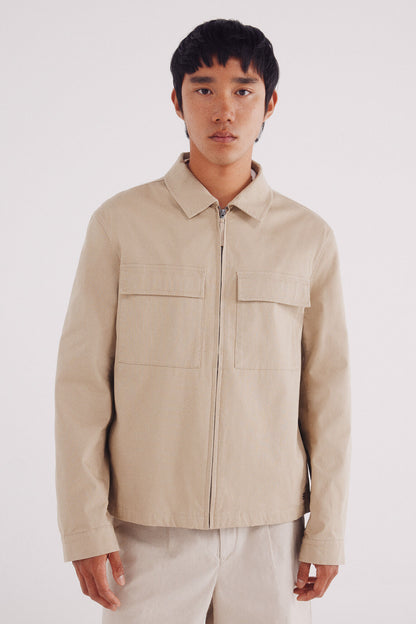 Springfield_Beige_Cotton Overshirt_2832248_51_04