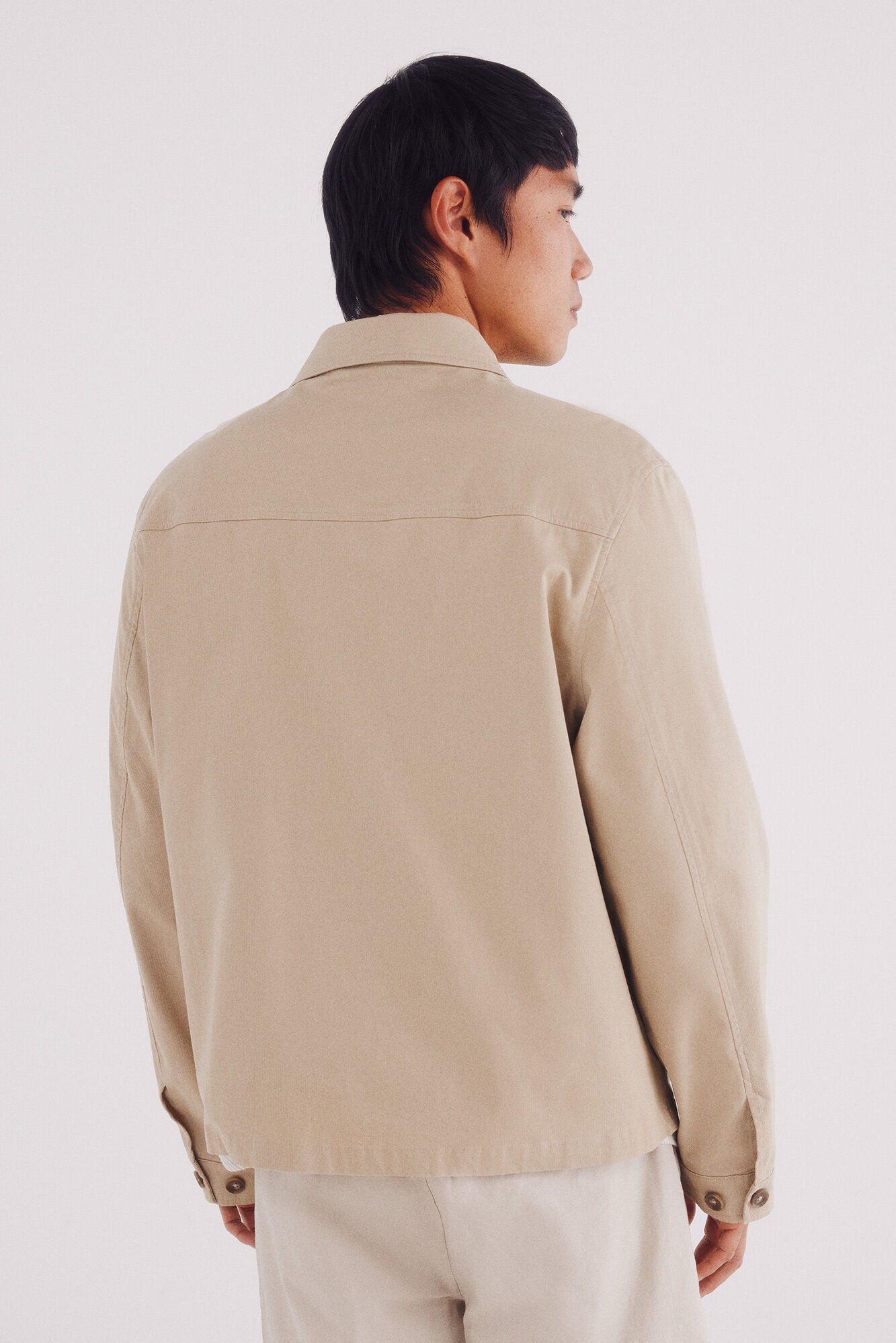 Springfield_Beige_Cotton Overshirt_2832248_51_05