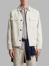 Springfield White Men Linen Cotton Overshirt Fit Overshirt SKU: 2833239_97 Image 00