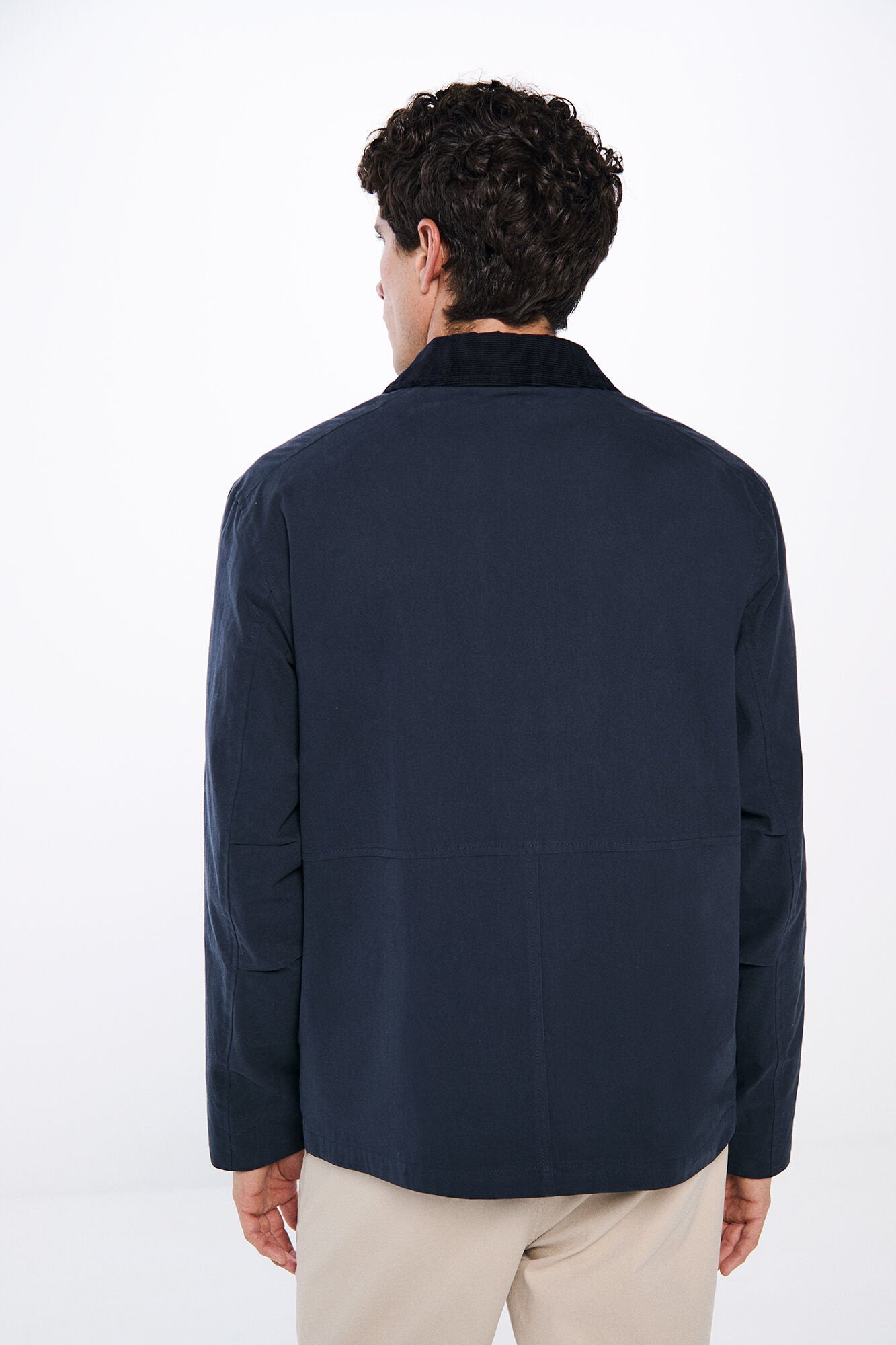 Springfield_Corduroy Neck Short Parka_2839443_11_07