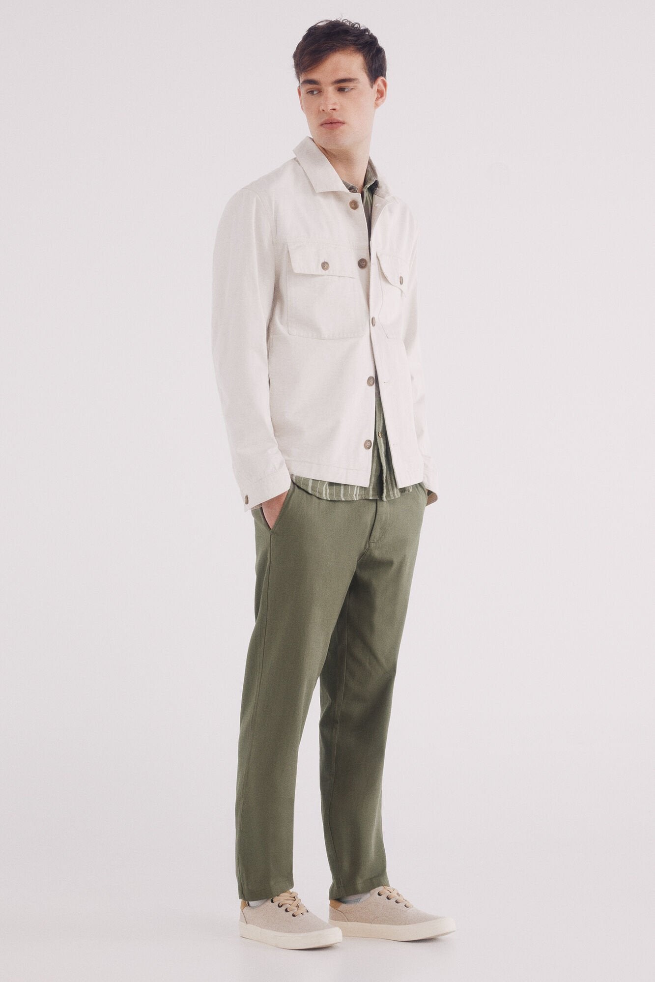 Springfield_Linen-Cotton Overshirt_2839445_97_05