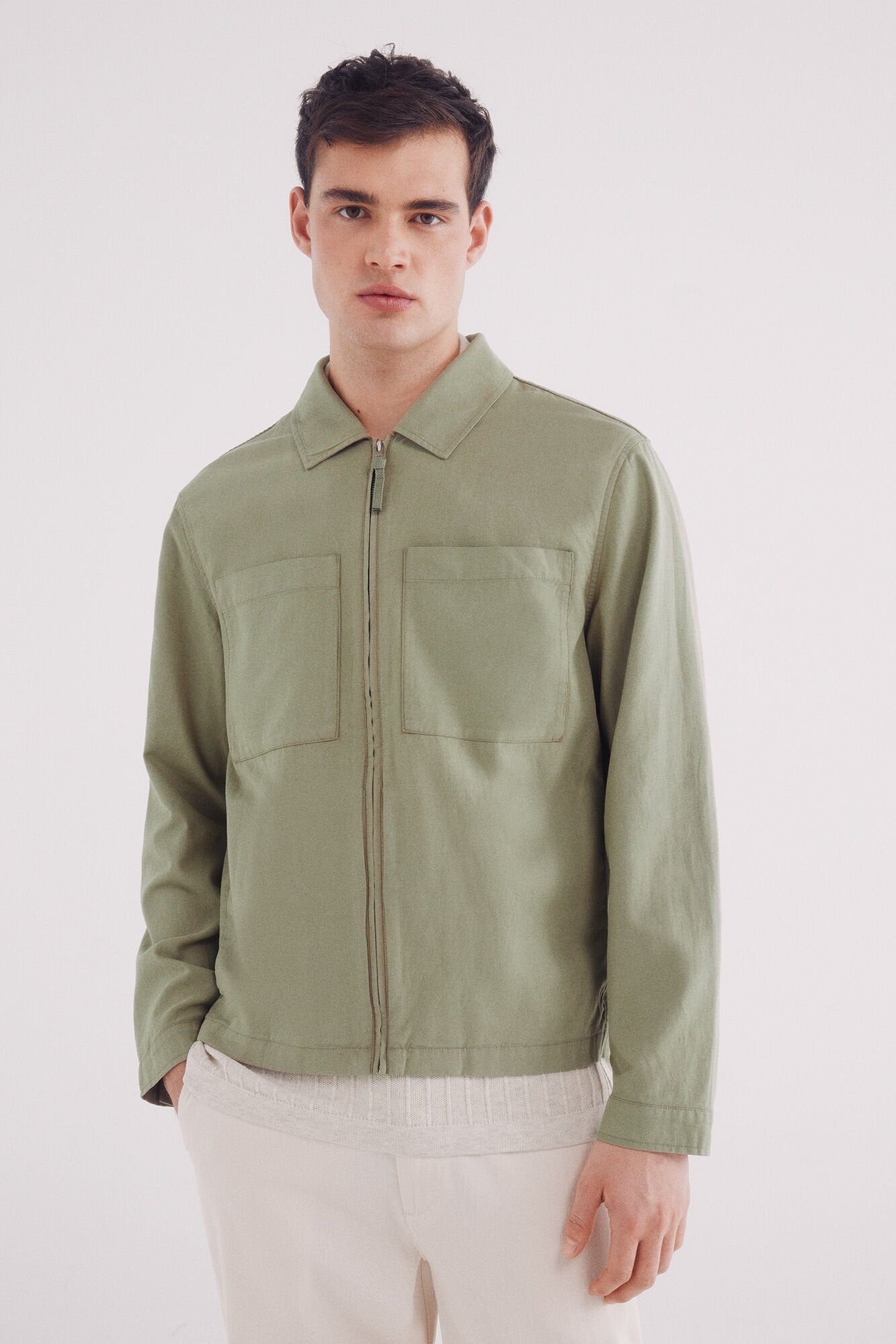 Springfield_Linen-Cotton Shirt_2839446_93_01