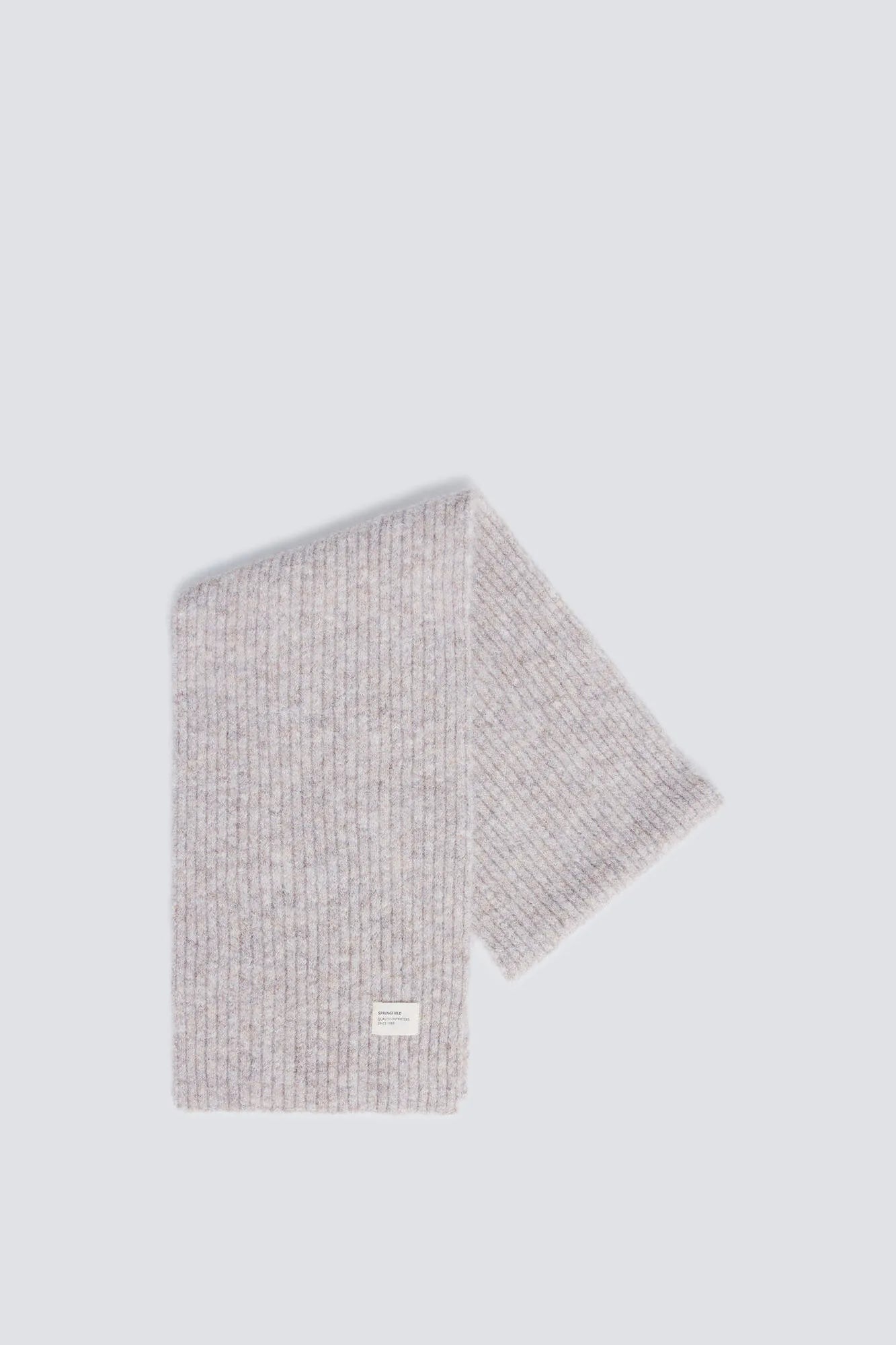 Springfield_white_Ecru Ribbed Scarf_2842384_97_01