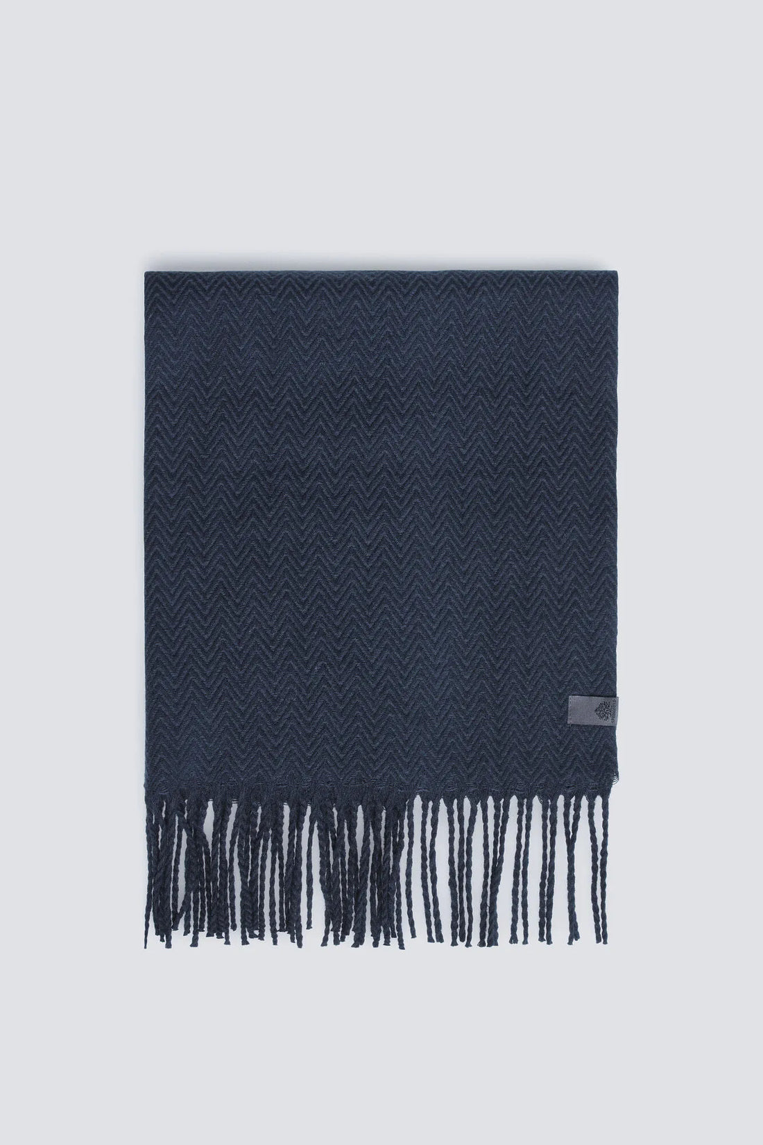 Springfield_Navy_Grey Herringbone Scarf_2842387_10_01