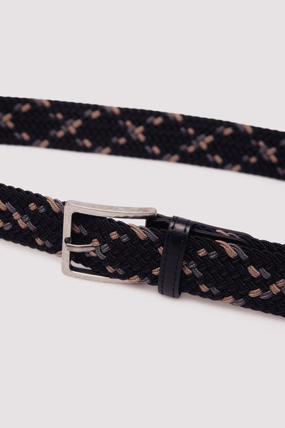 Springfield_Black_Multicoloured Woven Belt_2862813_01_03