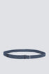 Springfield Blue Men Braided Contrast Zigzag Belt SKU: 2863244_11 Image 01