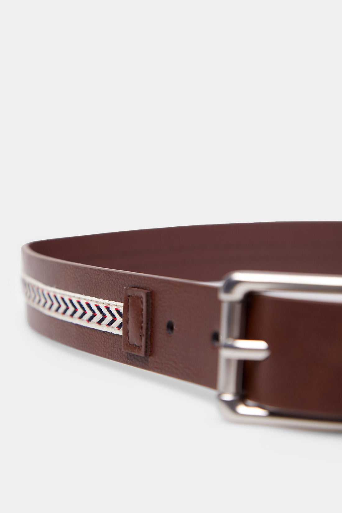 Thin Brown Belt With Design_2867125_33_02