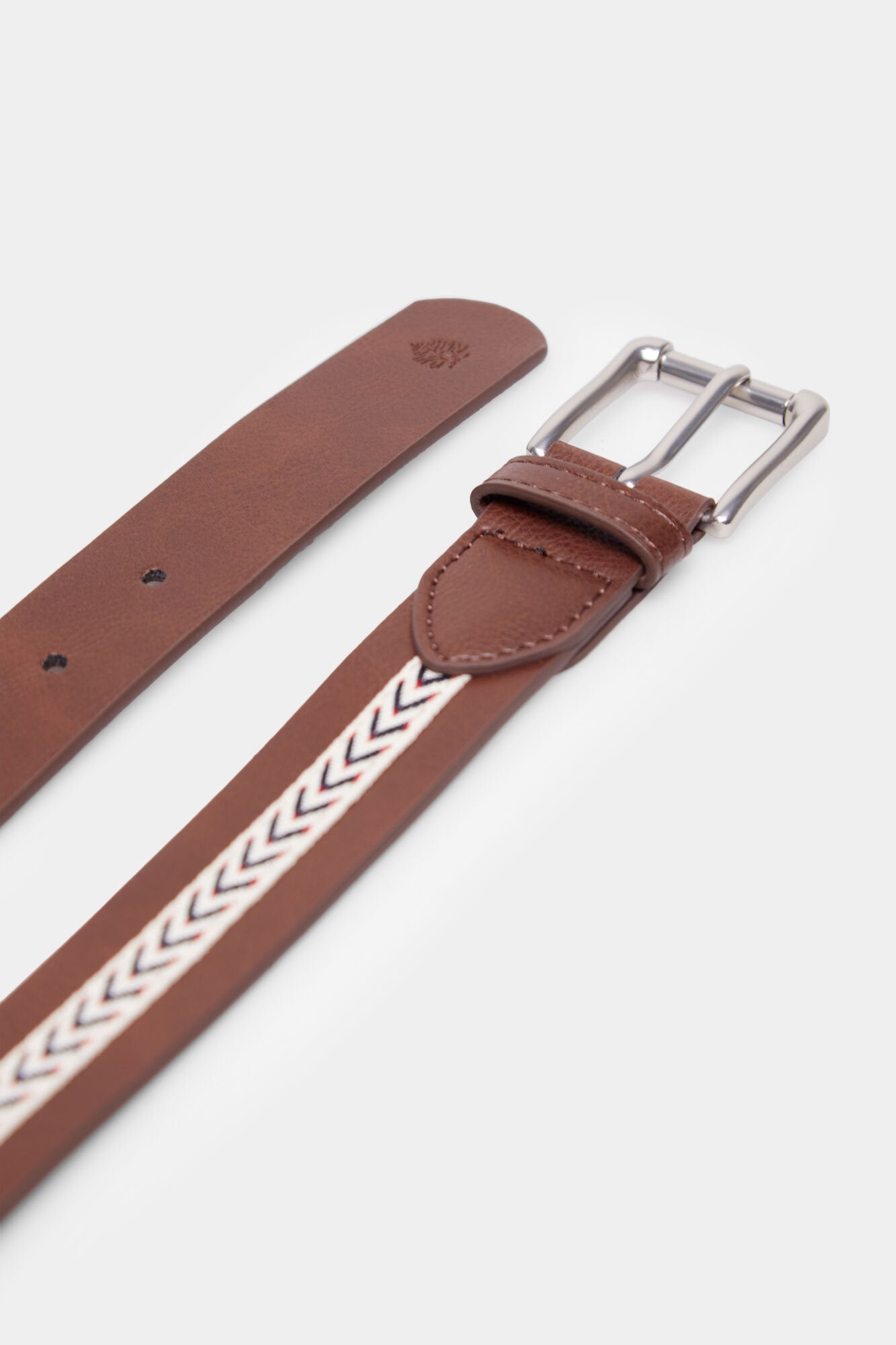 Thin Brown Belt With Design_2867125_33_03