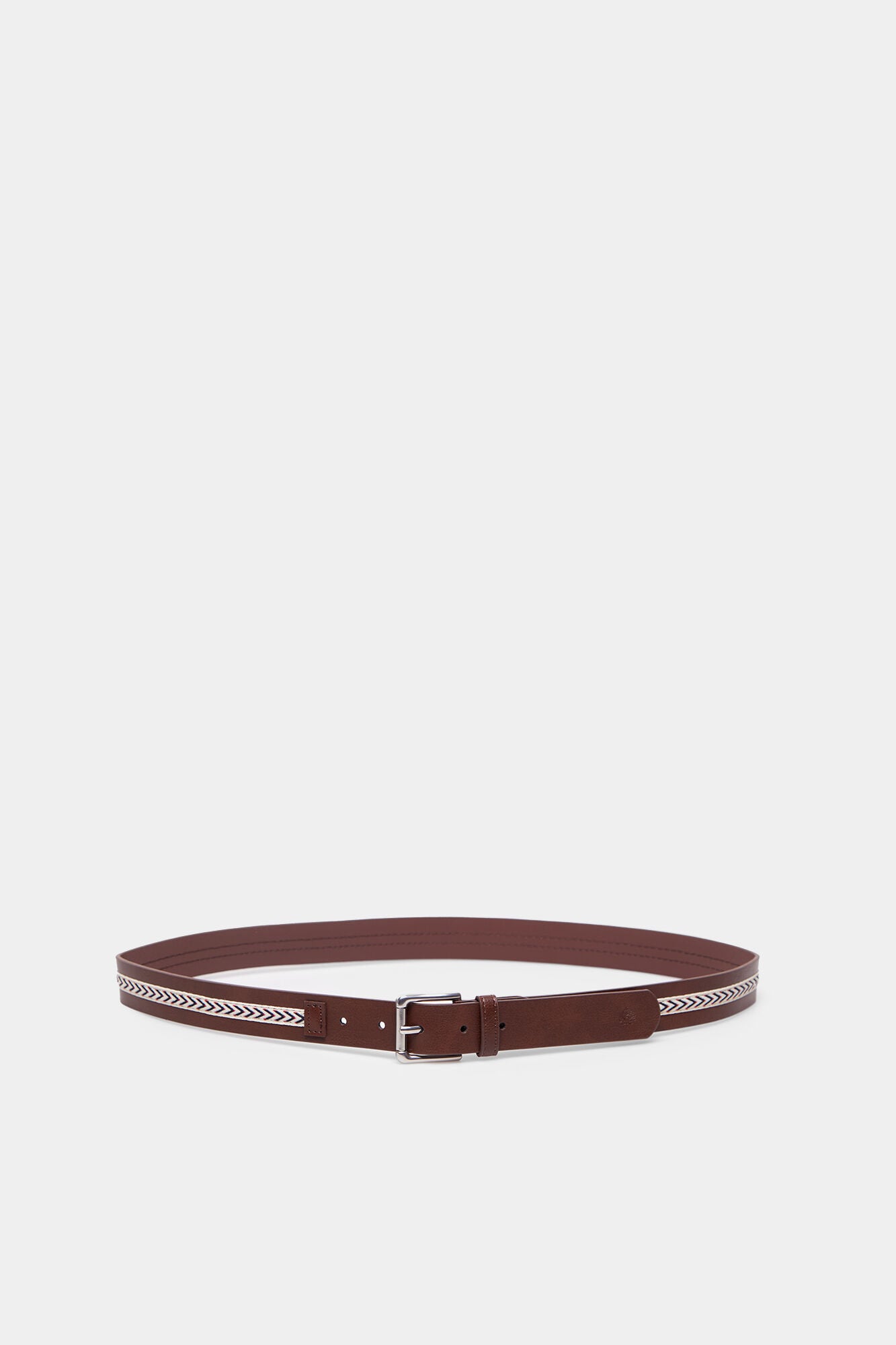 Thin Brown Belt With Design_2867125_33_04