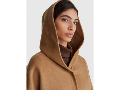 Benetton_Camel_Jacket with Hood in Wool Blend_28F7DN08M_193_04