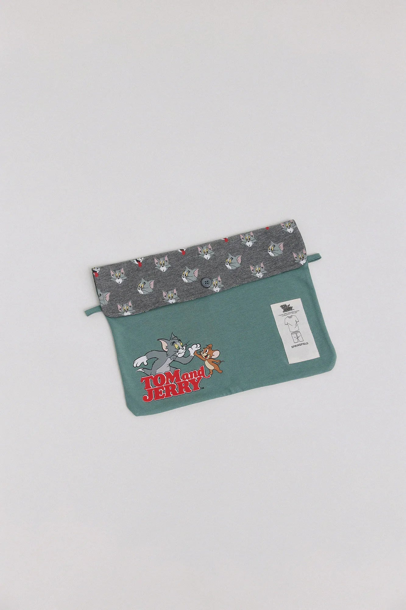 Springfield Green Men Short Pyjamas Tom &amp; Jerry SKU: 2923635_22 Image 07