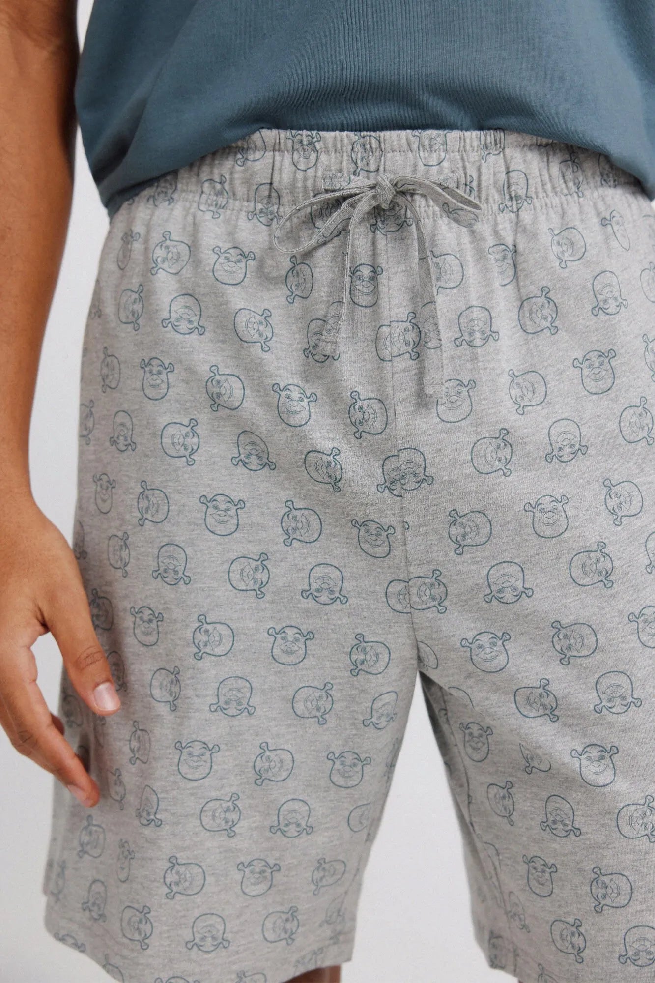 Springfield Blue Men Short Pyjamas Sherk SKU: 2923636_87 Image 06