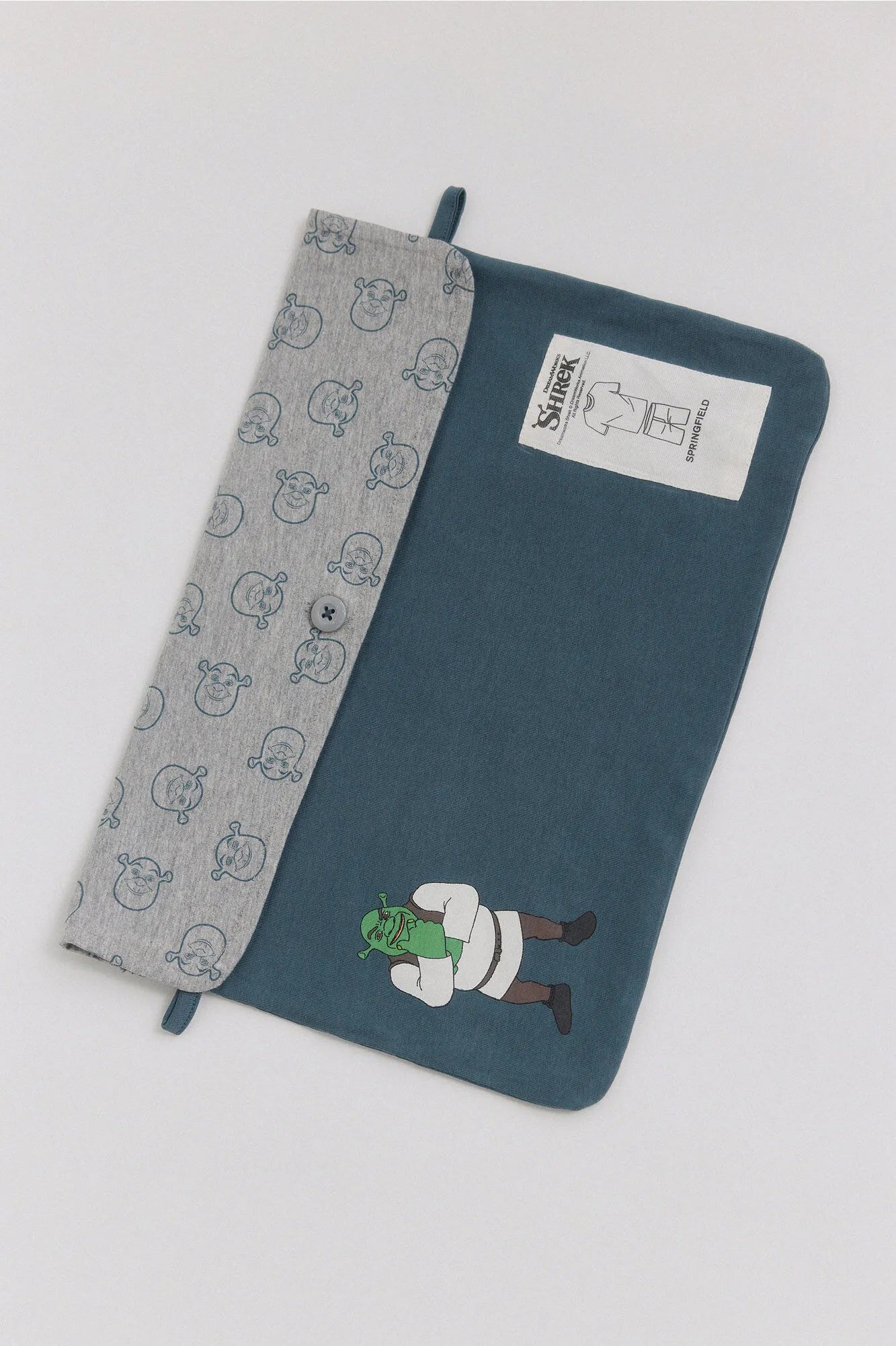 Springfield Blue Men Short Pyjamas Sherk SKU: 2923636_87 Image 07
