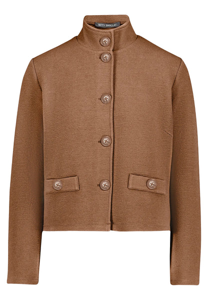 Betty Barclay Dark Coffee Women Sweatshirt Jacket SKU: 2950-1709_7048 Image 06