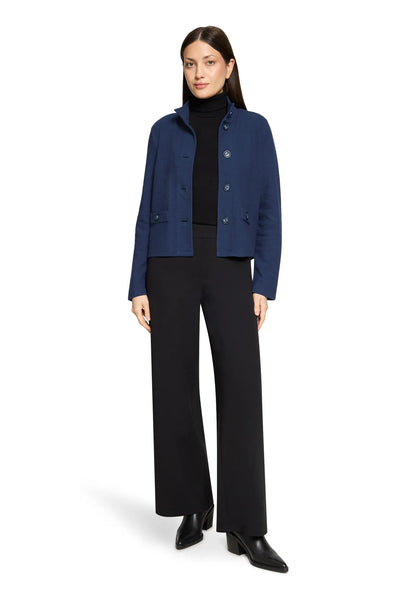 Betty Barclay Iris Blue Women Sweatshirt Jacket SKU: 2950-1709_8336 Image 02