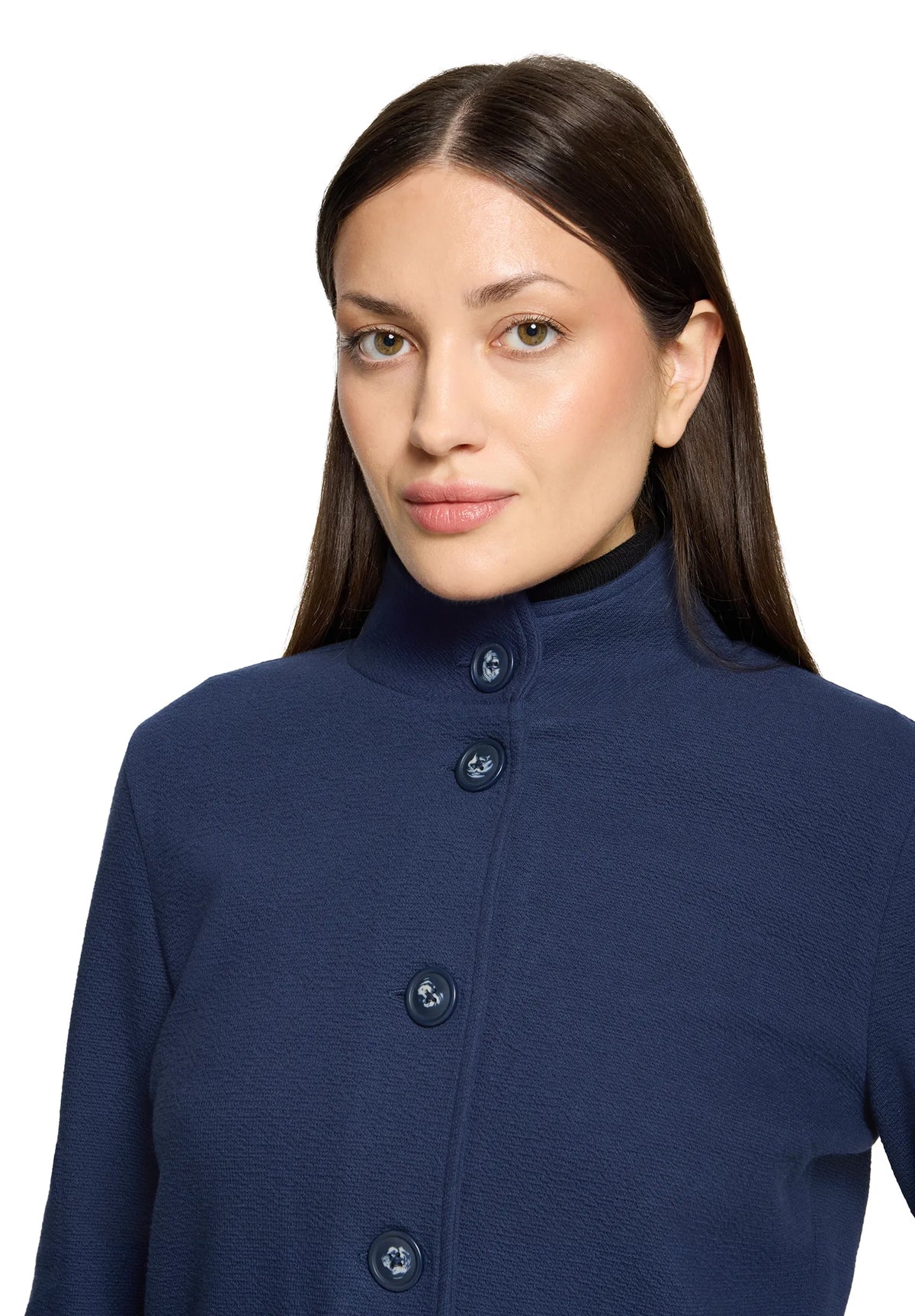 Betty Barclay Iris Blue Women Sweatshirt Jacket SKU: 2950-1709_8336 Image 04