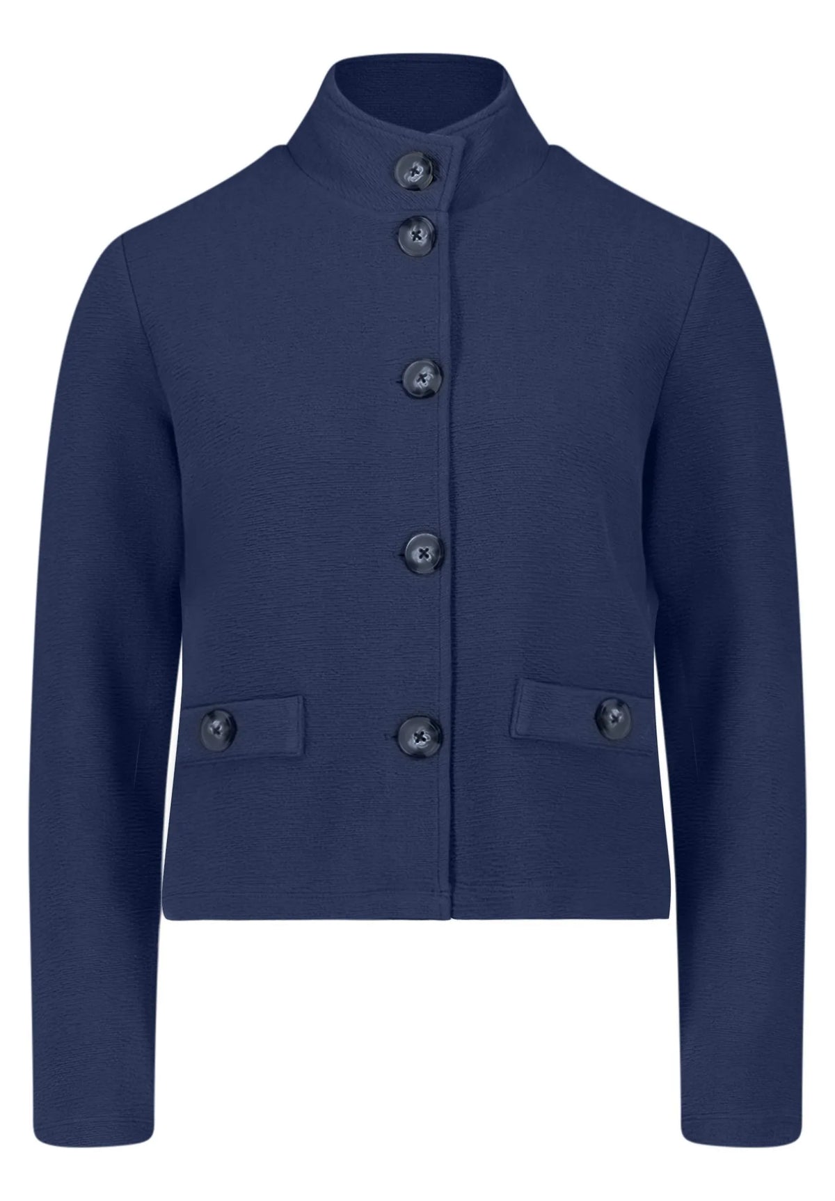 Betty Barclay Iris Blue Women Sweatshirt Jacket SKU: 2950-1709_8336 Image 06