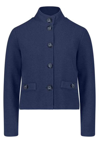 Betty Barclay Iris Blue Women Sweatshirt Jacket SKU: 2950-1709_8336 Image 06