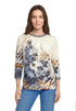Betty Barclay Beige/Blue Women Casual T-Shirt SKU: 2953-1722_7884 Image 01