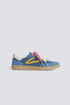 Springfield Blue Men Leather Retro Sneaker SKU: 2993183_12 Image 01