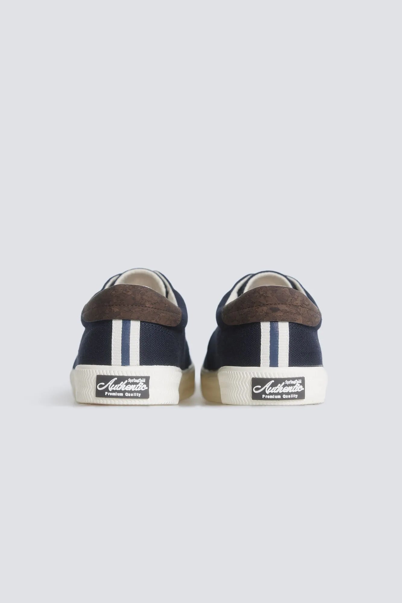 Springfield Blue Men Iconic Fabric Sneaker SKU: 2993186_11 Image 03