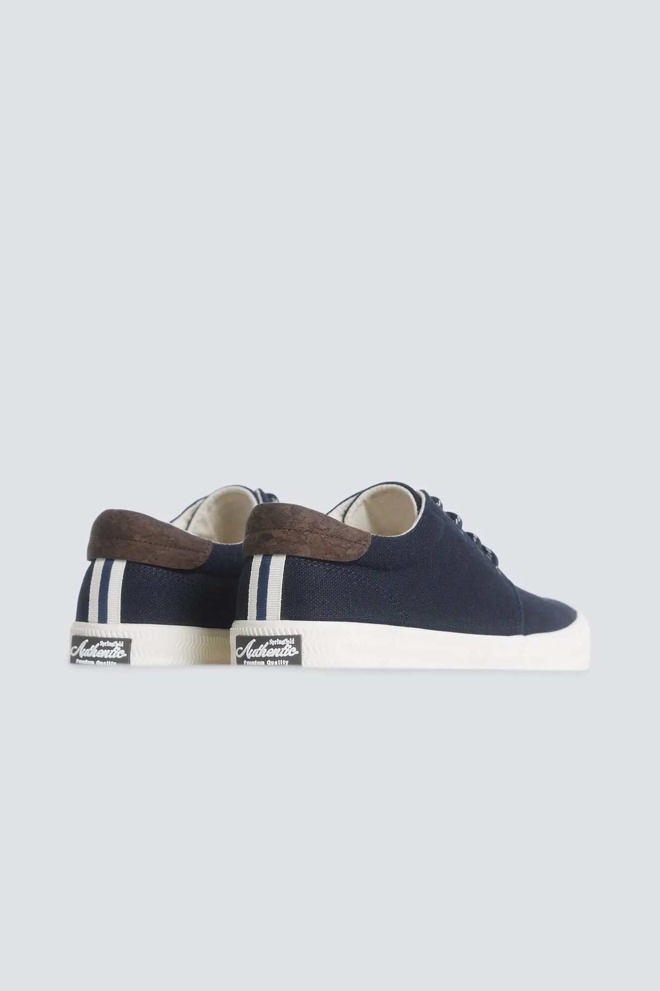 Springfield Blue Men Iconic Fabric Sneaker SKU: 2993186_11 Image 04