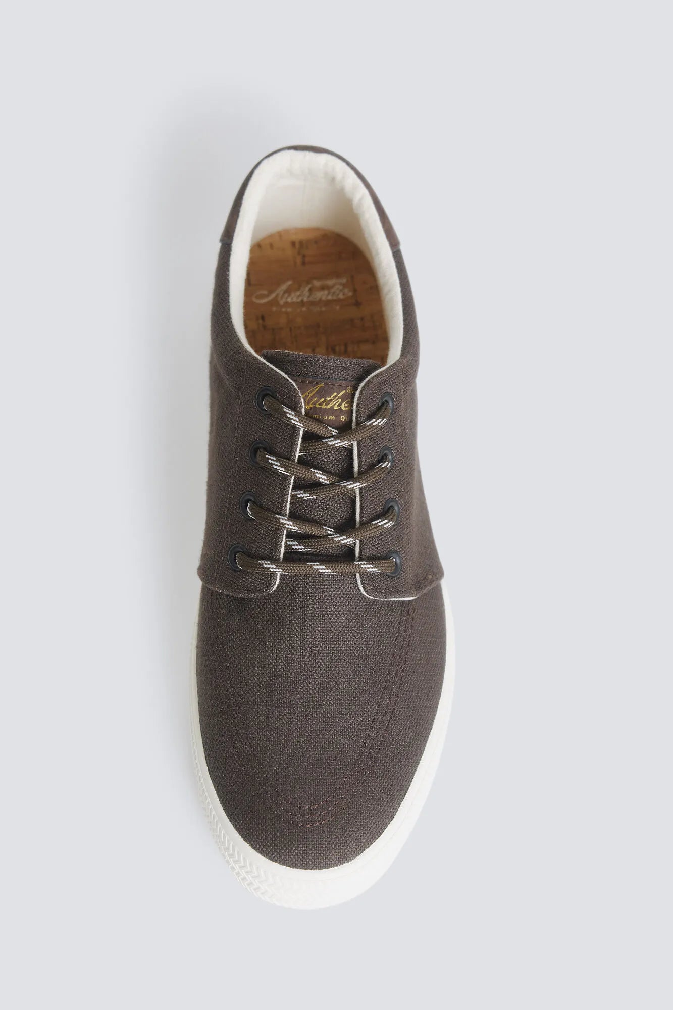 Springfield Brown Men Iconic Fabric Sneaker SKU: 2993186_30 Image 07