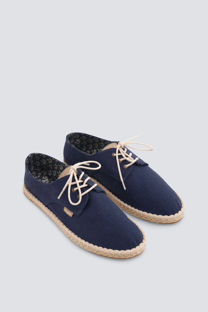 Springfield Blue Men Rustic Lace-Up Espadrille SKU: 2993193_12 Image 01