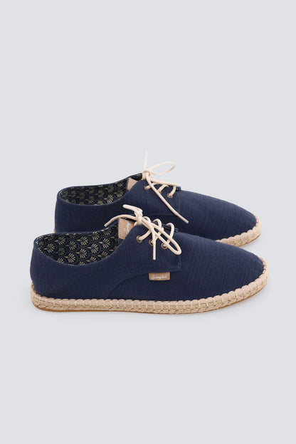 Springfield Blue Men Rustic Lace-Up Espadrille SKU: 2993193_12 Image 04