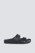 Springfield Black Men Rubber Buckle Sandal SKU: 2993195_01 Image 01