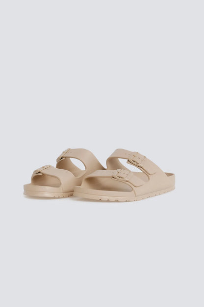 Springfield Beige Men Rubber Buckle Sandal SKU: 2993195_54 Image 05