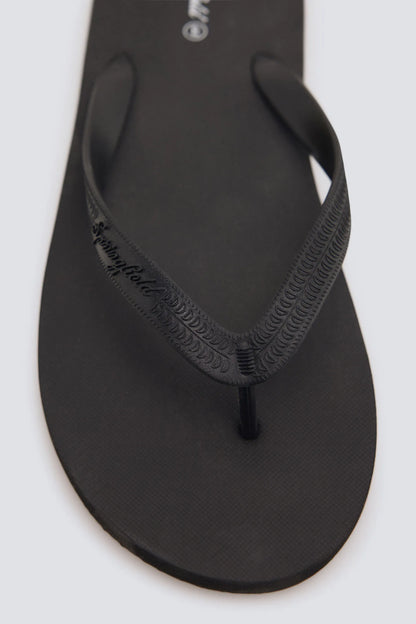 Springfield Black Men Toe Post Sandal SKU: 2993197_01 Image 05