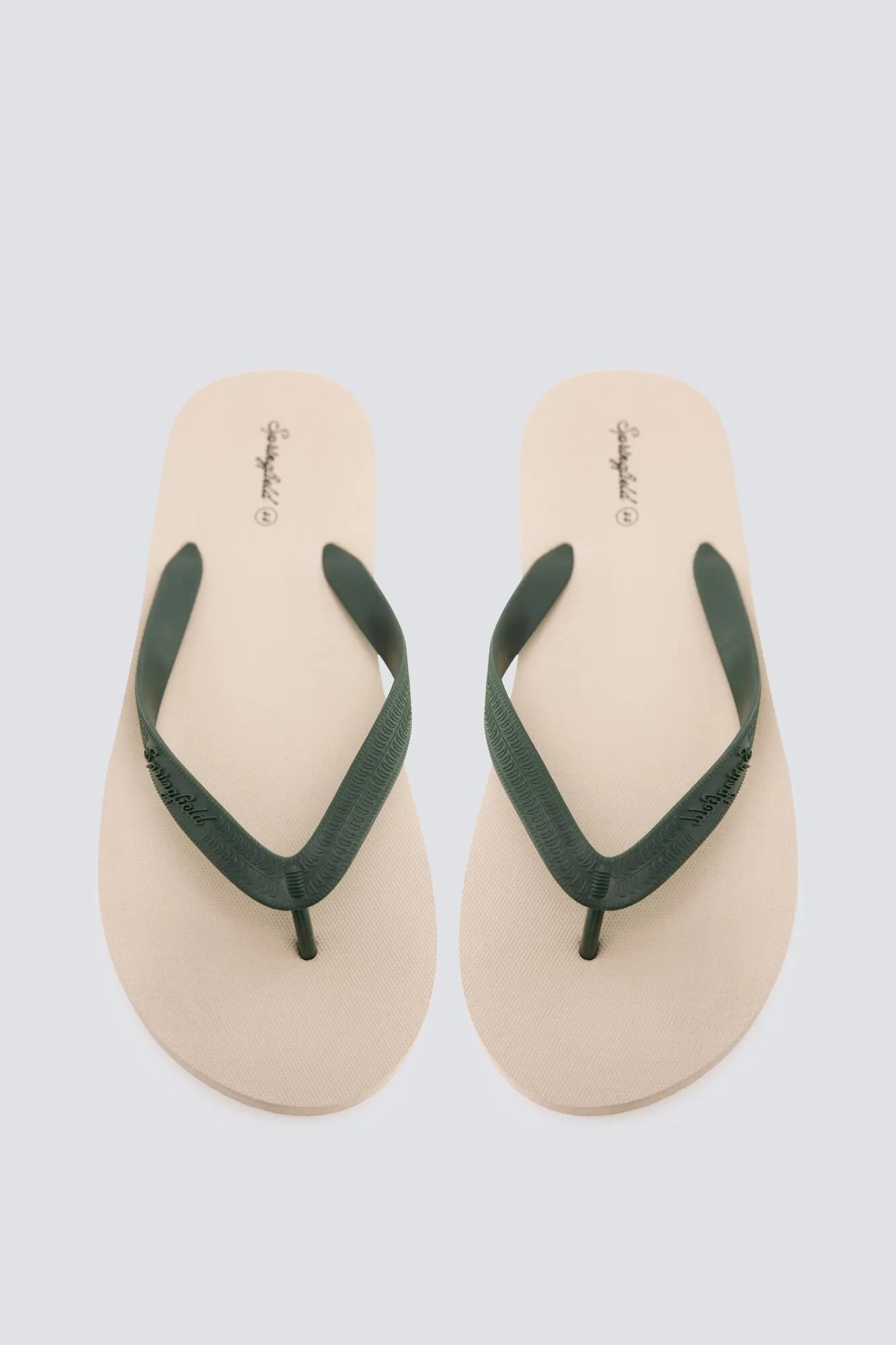 Springfield Green Men Toe Post Sandal SKU: 2993197_20 Image 01