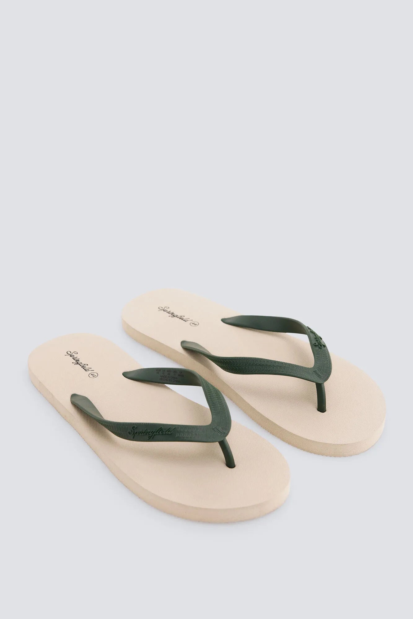 Springfield Green Men Toe Post Sandal SKU: 2993197_20 Image 03