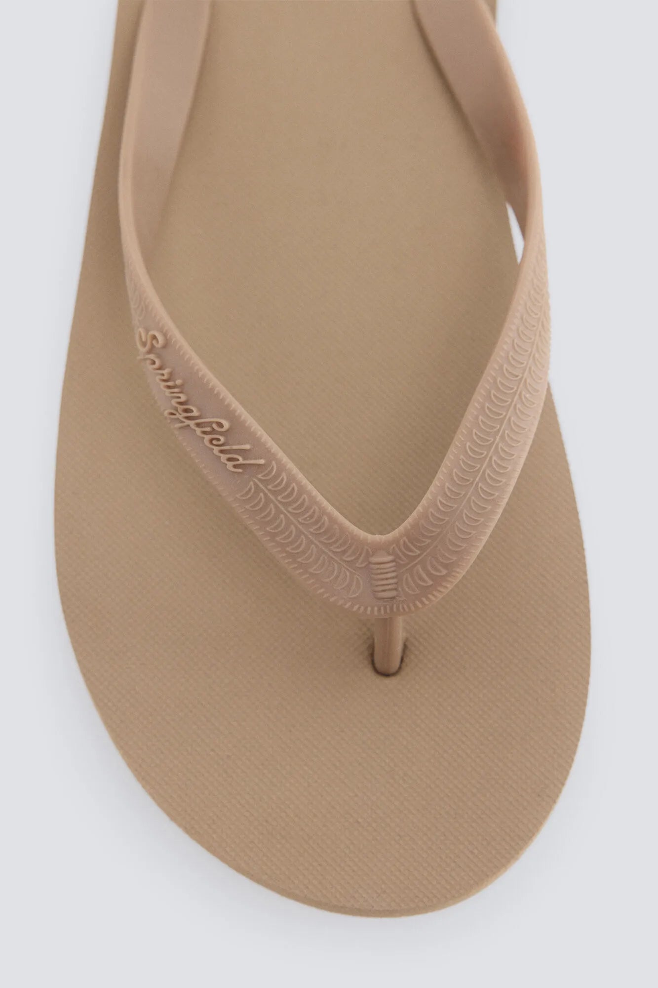 Springfield Beige Men Toe Post Sandal SKU: 2993197_54 Image 06