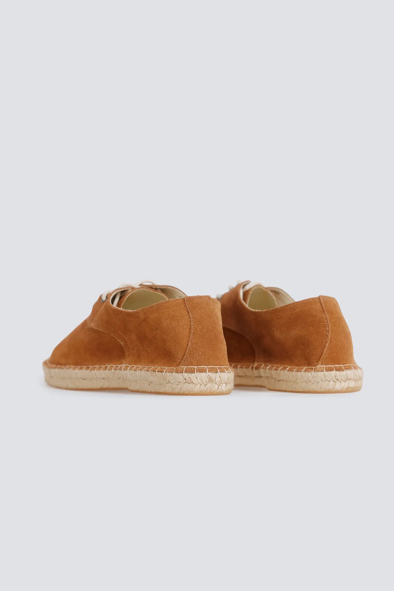 Springfield Beige Men Split Leather Espadrille SKU: 2993200_51 Image 03