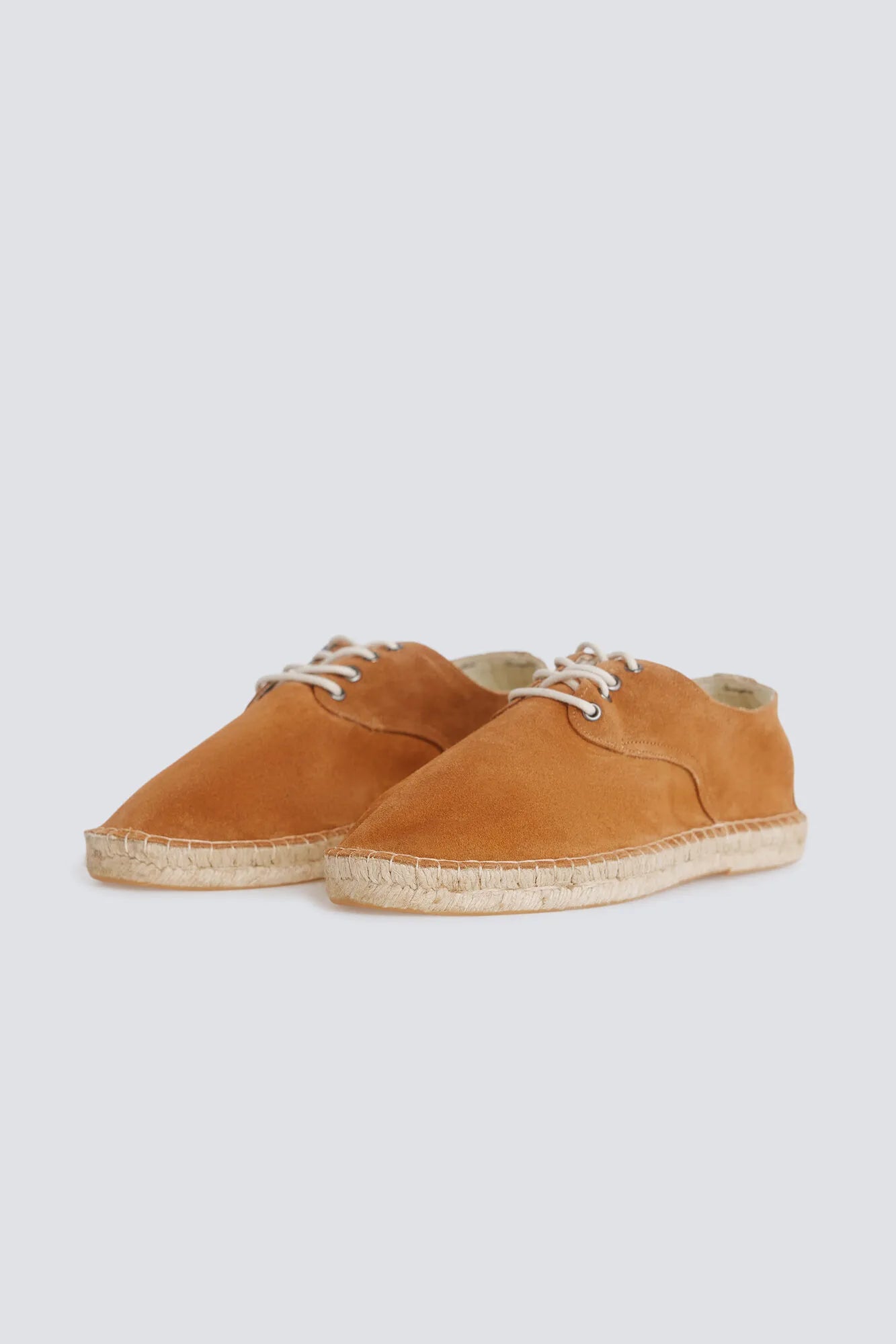 Springfield Beige Men Split Leather Espadrille SKU: 2993200_51 Image 04