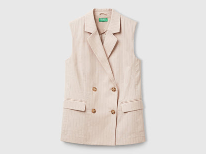 Benetton_Long Pinstriped Vest_29KBDJ00W_901_04