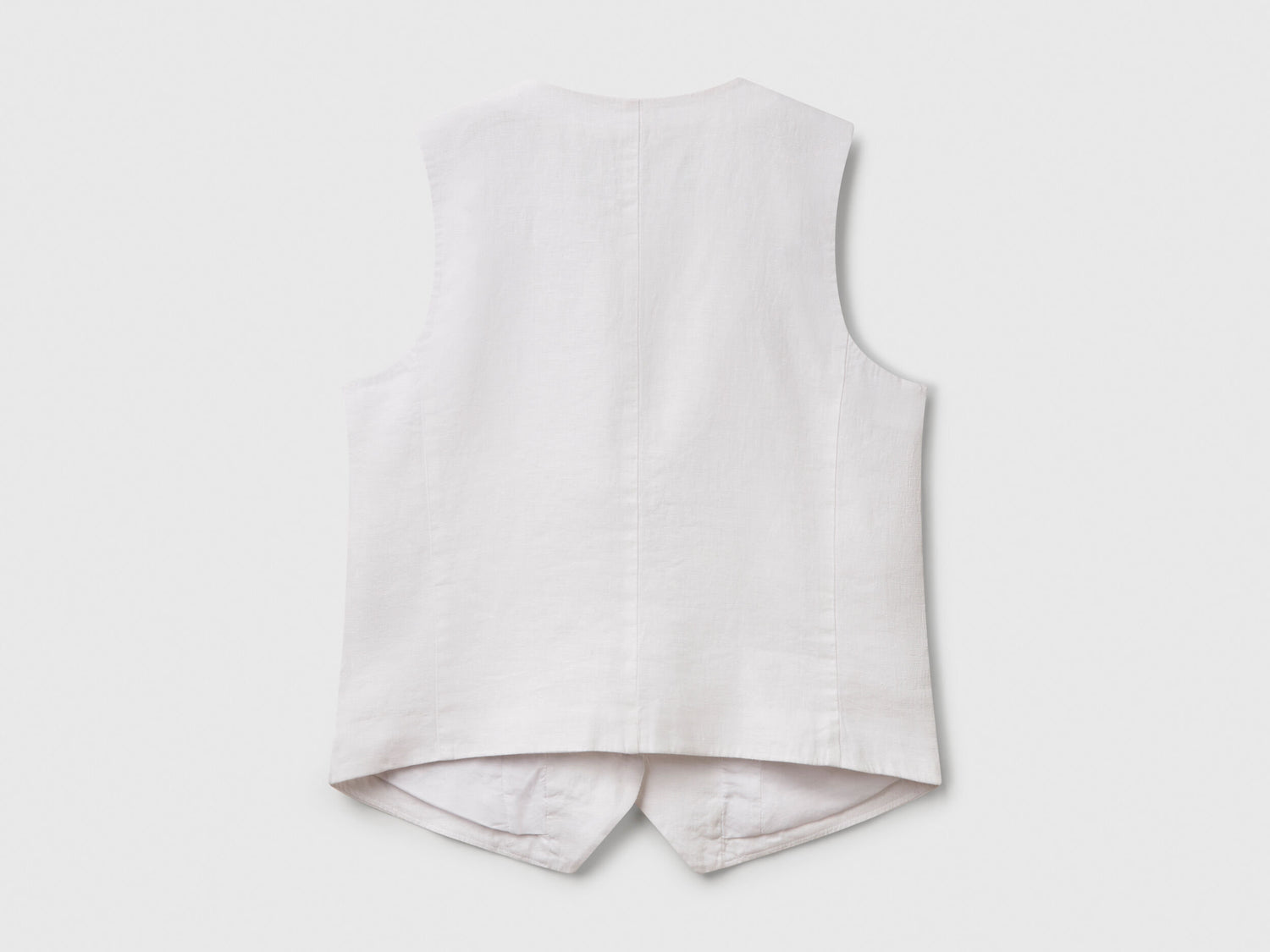 Benetton_Pure Linen Vest_2AGHDJ00G_101_05