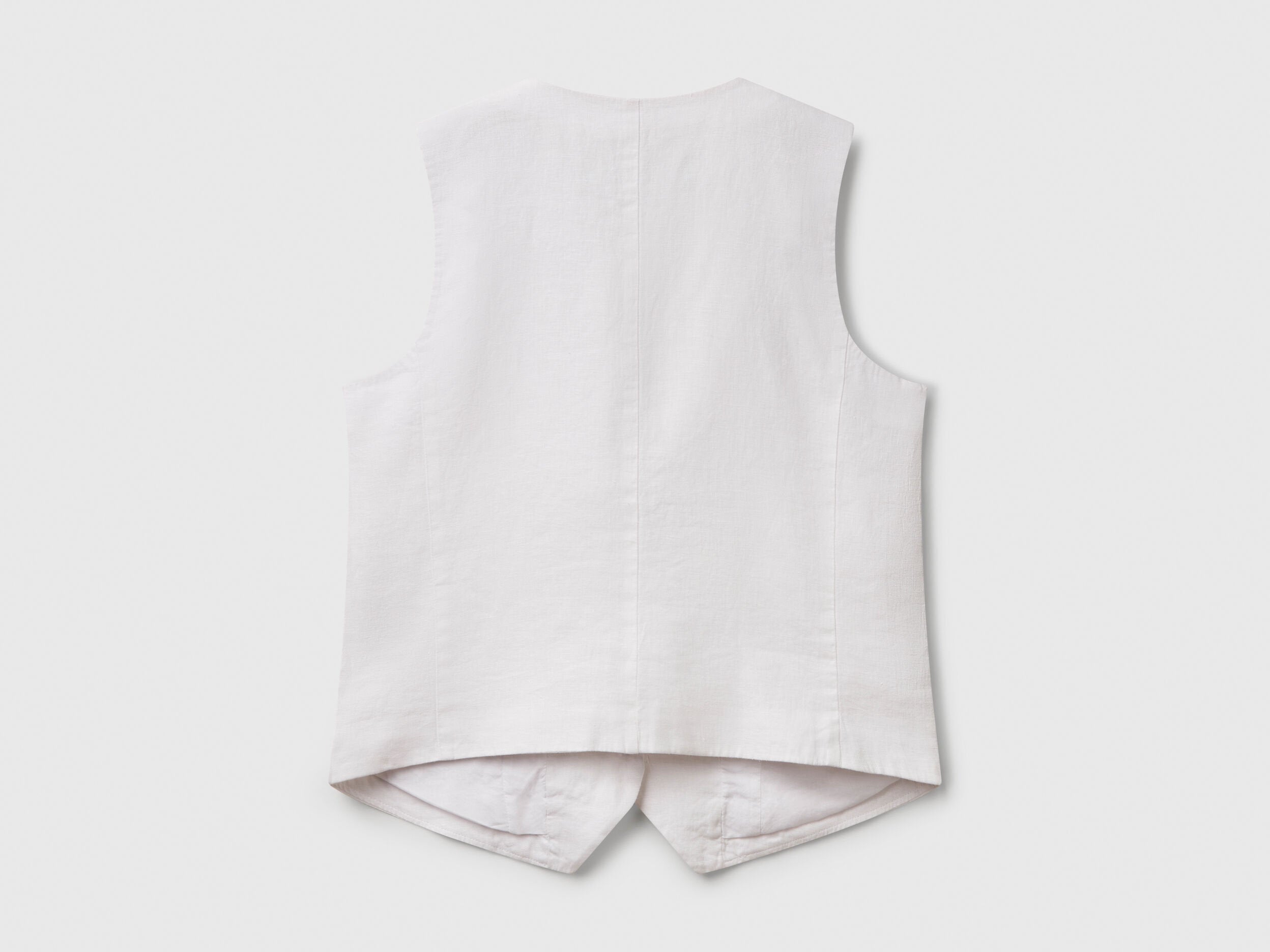 Benetton_Pure Linen Vest_2AGHDJ00G_101_05